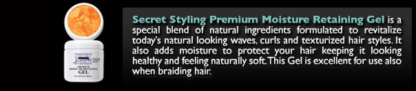 Secret Styling Premium Moisture Retaining Gel